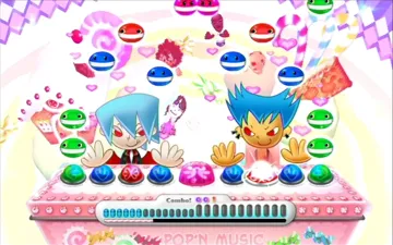 Pop'n Music screen shot game playing